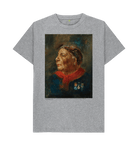 Athletic Grey Printed T-shirt Front
