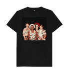 Black Printed T-shirt Front