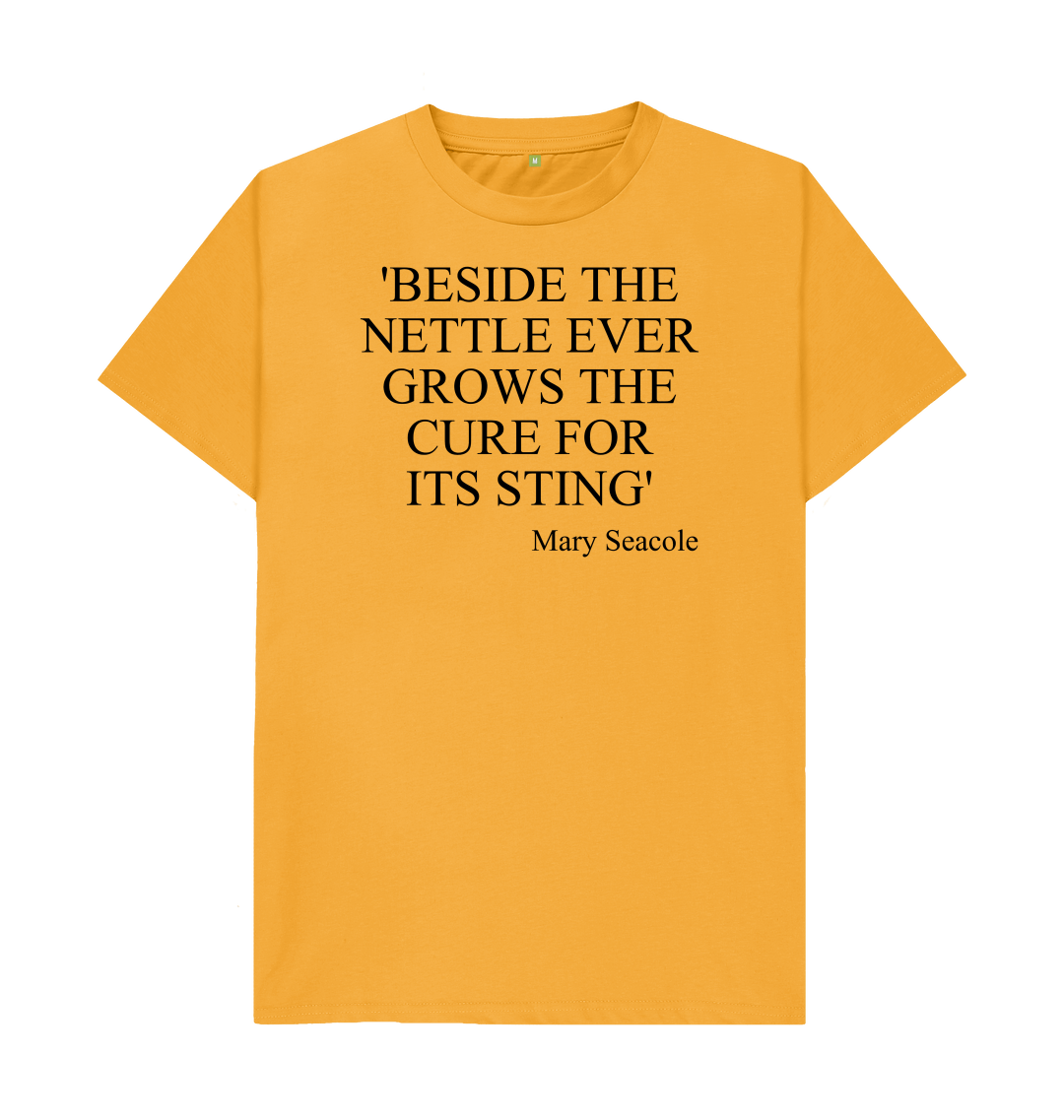 Mustard printed t shirt front