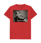 Red Printed T-shirt Front