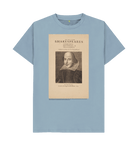 Stone Blue Printed T-shirt Front