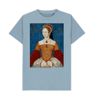Stone Blue Printed T-shirt Front