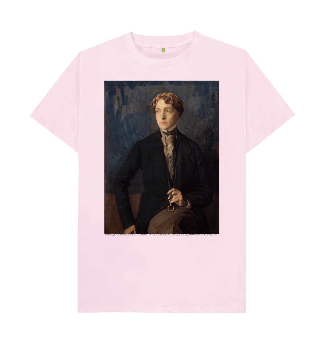 Pink printed t shirt front