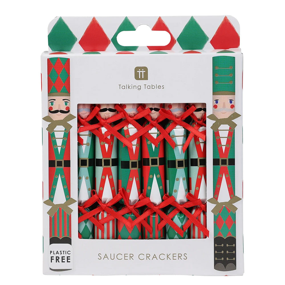 Nutcracker saucer crackers