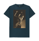 Denim Blue Printed T-shirt Front