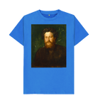 Bright Blue Printed T-shirt Front