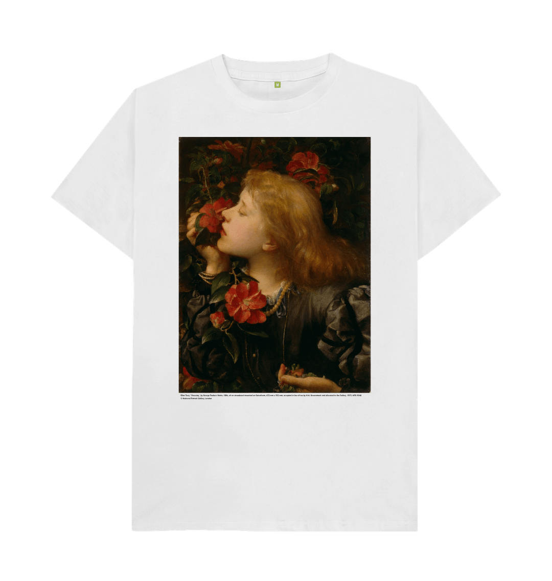 White printed t shirt front