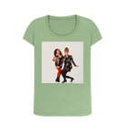 Sage Printed T-shirt Front