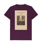 Purple Printed T-shirt Front