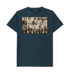 Denim Blue Printed T-shirt Front