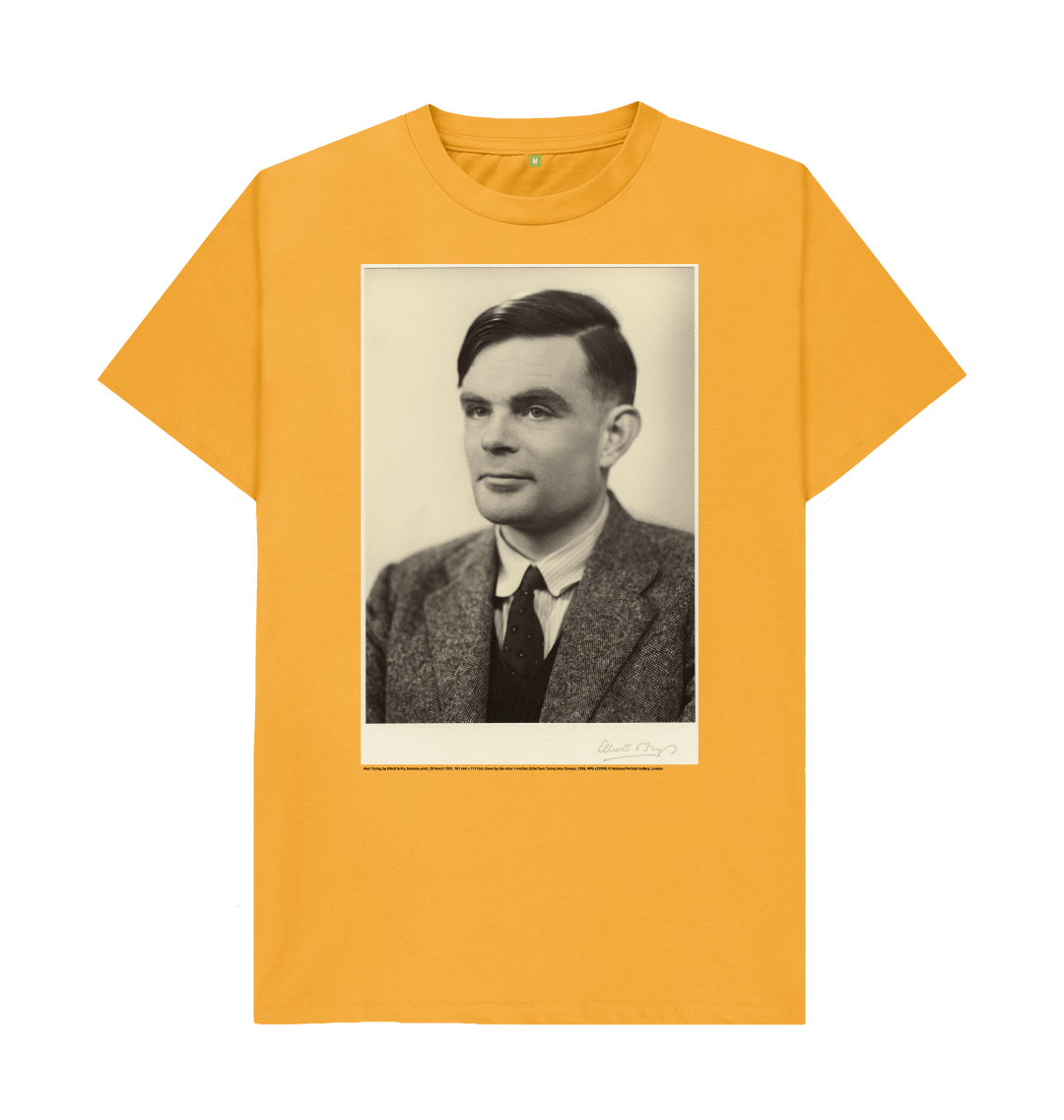 Mustard printed t shirt front