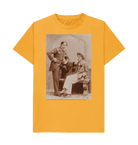 Mustard Printed T-shirt Front