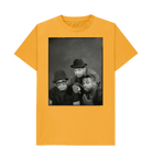 Mustard Printed T-shirt Front