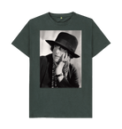 Dark Grey Printed T-shirt Front