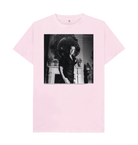 Pink Printed T-shirt Front