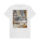 White Printed T-shirt Front