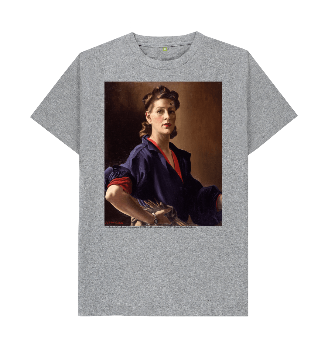 Athletic grey printed t shirt front