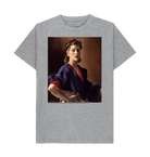 Athletic Grey Printed T-shirt Front