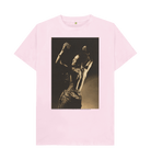 Pink Printed T-shirt Front