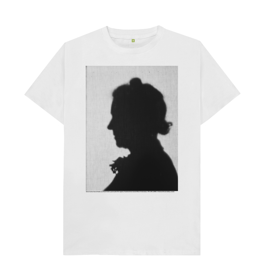 White printed t shirt front