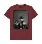 Red Wine Printed T-shirt Front