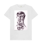 White Printed T-shirt Front
