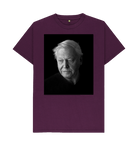 Purple Printed T-shirt Front