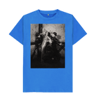 Bright Blue Printed T-shirt Front