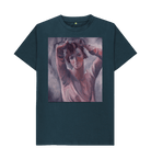 Denim Blue Printed T-shirt Front