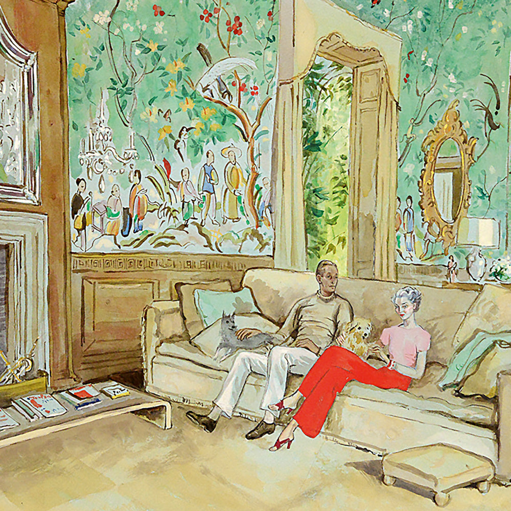 Palm beachistory cecil beaton a2 poster detail