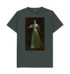 Dark Grey Printed T-shirt Front