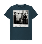 Denim Blue Printed T-shirt Front