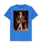 Bright Blue Printed T-shirt Front