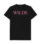Black Printed T-shirt Front