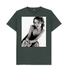 Dark Grey Printed T-shirt Front