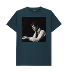 Denim Blue Printed T-shirt Front
