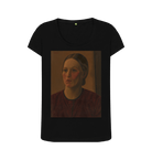 Black Printed T-shirt Front