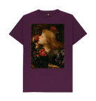 Purple Printed T-shirt Front