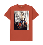 Rust Printed T-shirt Front