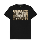 Black Printed T-shirt Front