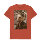 Rust Printed T-shirt Front