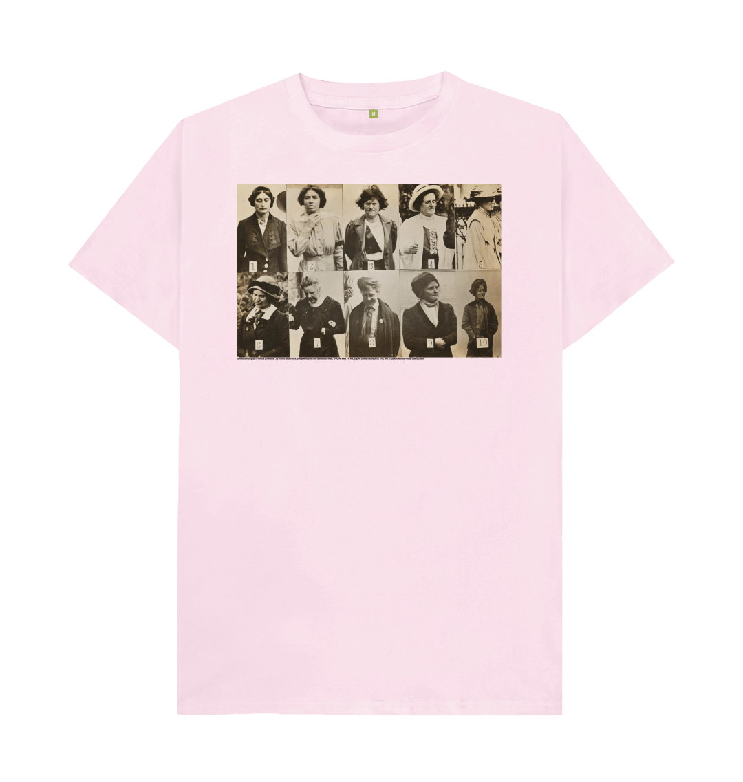 Pink printed t shirt front