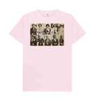 Pink Printed T-shirt Front