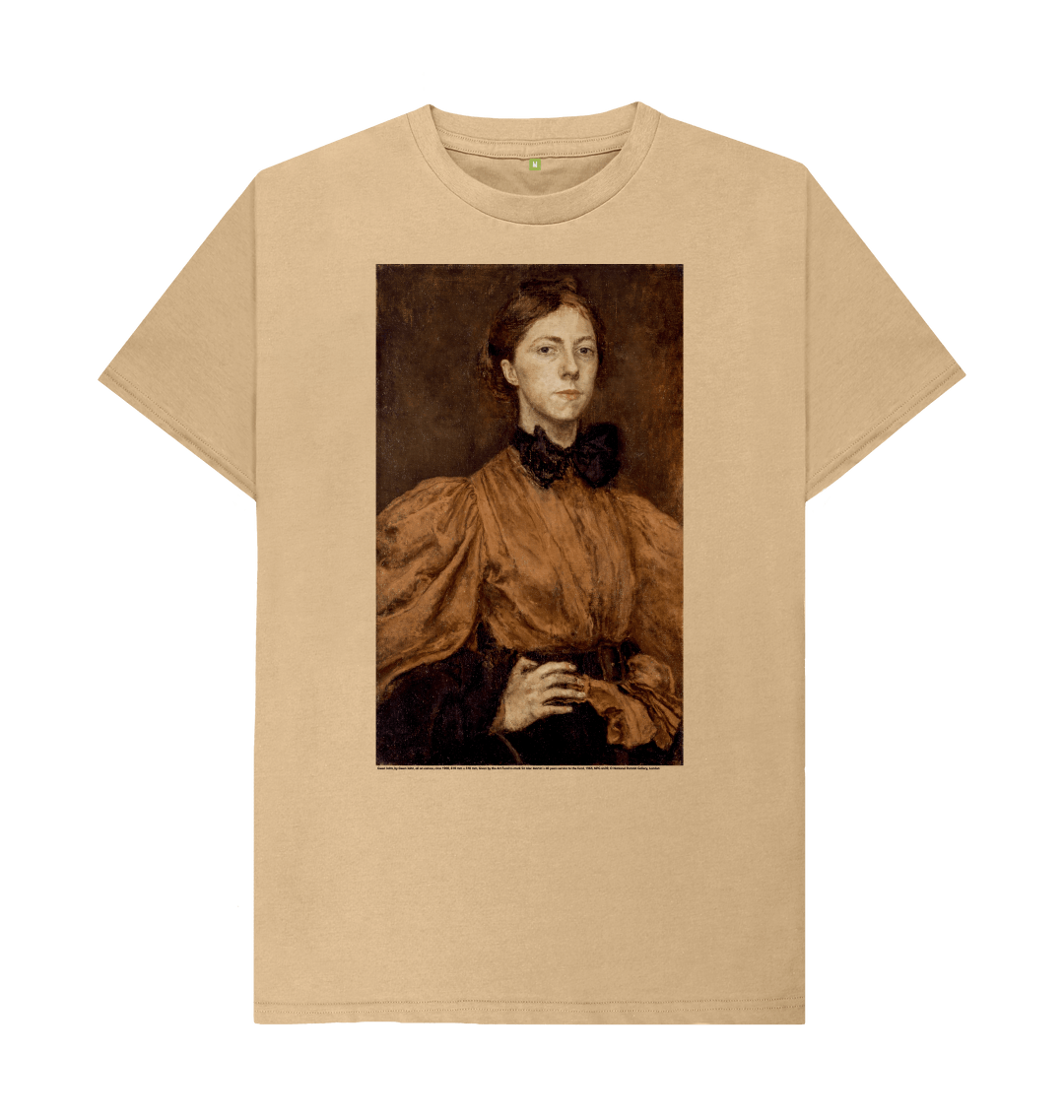 Sand printed t shirt front