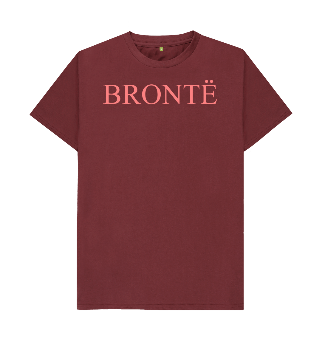 Red wine printed t shirt front