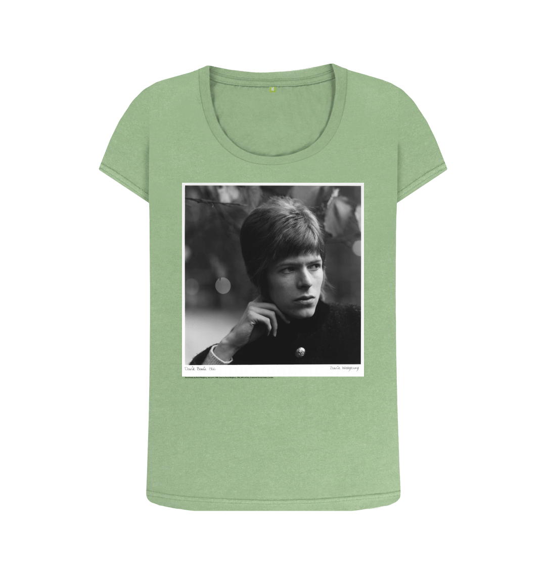 Sage printed t shirt front