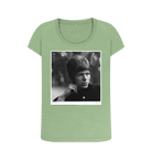 Sage Printed T-shirt Front