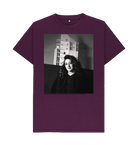 Purple Printed T-shirt Front