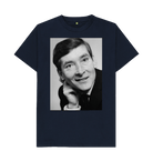 Navy Blue Printed T-shirt Front