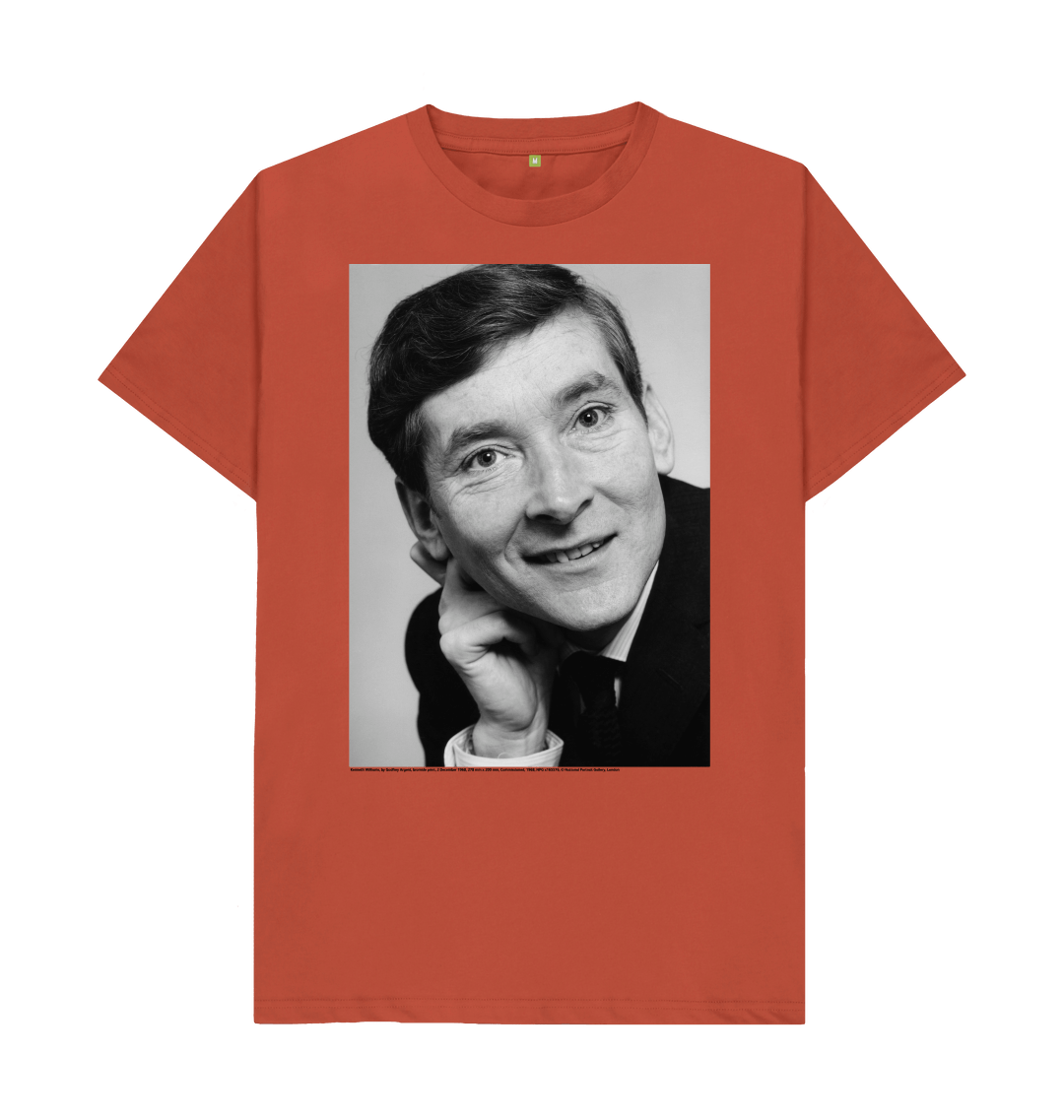 Rust printed t shirt front